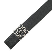 Load image into Gallery viewer, LOEWE Repeat Anagram Belt Reversible Size 85/34 Black/Navy
