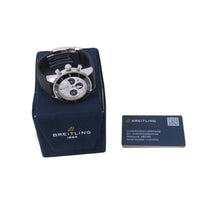 将图像加载到图库查看器中，BREITLING Superocean Heritage B01 Chronograph44 W44mm Stainless Steel Rubber Silver DialAB0162
