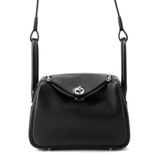 Load image into Gallery viewer, HERMES Lindy Mini Black Volupt Size Mini
