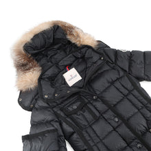 将图像加载到图库查看器中，MONCLER HERMIFUR Down Coat BlackG20931C5160153048999 Nylon100%

