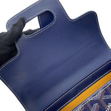 Load image into Gallery viewer, GOYARD Saigon Navy BlueSAIGR2PMLTY12CL12P PVC Leather Size PM
