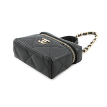 Load image into Gallery viewer, CHANEL Matelasse Bag Charm BlackAP4897-B10583-94305 Caviar Leather
