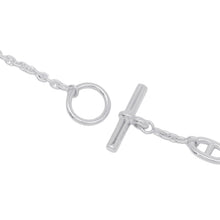 将图像加载到图库查看器中，HERMES Chaine d'Ancre Farandole Necklace Size 160 SV925
