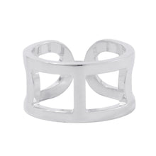 将图像加载到图库查看器中，HERMES Ever Chaine d'Ancre Ring Size MM/53/#13 SV925
