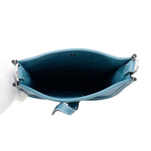 Load image into Gallery viewer, HERMES Evelyne Short New Blue Jean Taurillon Clemence Size TPM
