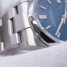 Load image into Gallery viewer, ROLEX Oyster Perpetual 36 W36mm Stainless Steel Med Blue Dial126000
