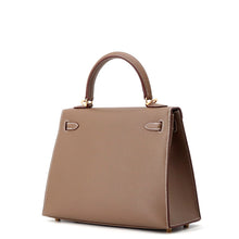 Load image into Gallery viewer, HERMES Kelly Sellier sewing Etoupe Epsom Size 25
