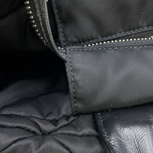 Load image into Gallery viewer, PRADA Padded Re-Nylon Tote Bag Black1BG436_RDJN_F0002_V_OOO Nylon Nappa Leather Size Medium
