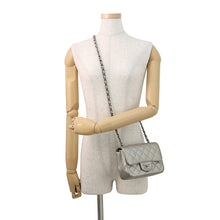 Load image into Gallery viewer, CHANEL Mini Materasse Chain Shoulder SilverA35200 Caviar Leather Size 17
