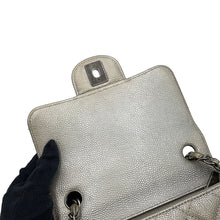 Load image into Gallery viewer, CHANEL Mini Materasse Chain Shoulder SilverA35200 Caviar Leather Size 17
