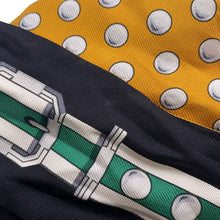 Load image into Gallery viewer, HERMES Twilly Grand Tralala Grand Tralala Black/Meal/MarkcolorH063778 Silk100%
