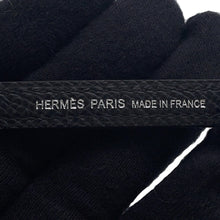 Load image into Gallery viewer, HERMES Bandouliere Chaine d'Ancre Strap Black/Gold Epsom
