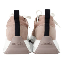 将图像加载到图库查看器中，HERMES Impulse Sneakers Rose・PearlMD241214Z Technical Fabric Leather Size 36
