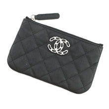 Load image into Gallery viewer, CHANEL Matelasse CHANEL19 Pouch BlackAP3720 Caviar Leather

