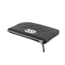 Load image into Gallery viewer, CHANEL Matelasse CHANEL19 Pouch BlackAP3720 Caviar Leather
