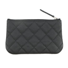 Load image into Gallery viewer, CHANEL Matelasse CHANEL19 Pouch BlackAP3720 Caviar Leather
