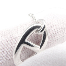 将图像加载到图库查看器中，HERMES Chaine d'Ancre Farandole Earrings Size MM Silver SV925
