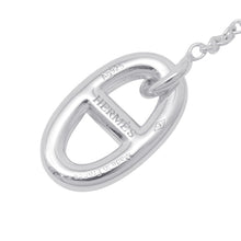 将图像加载到图库查看器中，HERMES Chaine d'Ancre Farandole Earrings Size MM Silver SV925
