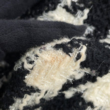 将图像加载到图库查看器中，CHANEL CHANEL 19 Dixneuf Maxi Shoulder Bag White/BlackAS1162 Tweed
