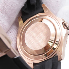 将图像加载到图库查看器中，ROLEX Yacht-Master 37 W37mm 18K Pink Gold Black Dial268655
