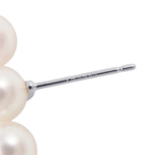 将图像加载到图库查看器中，TASAKI Balance Plus EarringsE-3842-18KWG 18K White Gold
