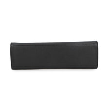 将图像加载到图库查看器中，Delvaux Tempe Crash BlackAA0646BQS099ZDO Calf Leather Size Small
