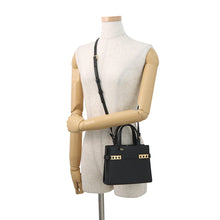 将图像加载到图库查看器中，Delvaux Tempe Crash BlackAA0646BQS099ZDO Calf Leather Size Small
