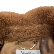 Load image into Gallery viewer, MAX MARA New Ababo Teddy Bear Cape Size SM Camel4736145206001 Camel88% Silk12%
