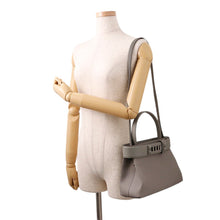 Load image into Gallery viewer, HERMES Medor 2WAY Handbag Gris Meyer Togo Leather Swift Leather Size 26
