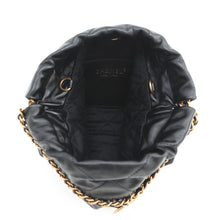 Load image into Gallery viewer, CHANEL CHANEL22 ChainShoulder Bag BlackAS3980-B19059-94305 Shiny Calf Leather Size Mini
