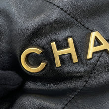 Load image into Gallery viewer, CHANEL CHANEL22 ChainShoulder Bag BlackAS3980-B19059-94305 Shiny Calf Leather Size Mini
