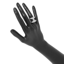 将图像加载到图库查看器中，HERMES Osmoz Ring Size GM/53/#13 SV925
