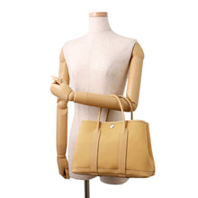 Load image into Gallery viewer, HERMES Garden Party Paille Negonda Leather Toile Officier Size TPM
