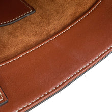 Load image into Gallery viewer, CELINE Cuill Triomphe bucket Tan113783DU3.04LU Calf Leather Size Small
