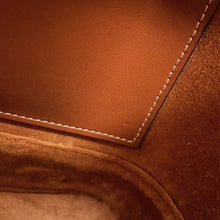 Load image into Gallery viewer, CELINE Cuill Triomphe bucket Tan113783DU3.04LU Calf Leather Size Small
