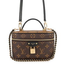 Load image into Gallery viewer, LOUIS VUITTON Vanity Chain Pouch NoirM47125 Monogram Monogram Reverse Canvas
