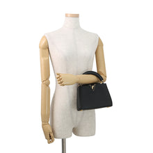Load image into Gallery viewer, LOUIS VUITTON Capucines NoirM56071 Taurillon Leather Size MINI
