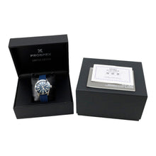 将图像加载到图库查看器中，SEIKO Prospex 1965 Mechanical Diver's Modern Design Save the Ocean Limited Edition W41.3mm Stainless Steel Silicon Blue DialSBDX053
