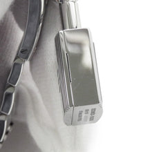 将图像加载到图库查看器中，HERMES Kelly watch W16mm Stainless Steel Sparkling White Lacquer DialKE4.110
