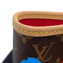 将图像加载到图库查看器中，LOUIS VUITTON LV × YK Neverfull Brown/MulticolorM46381 Monogram Painted Dot Size MM
