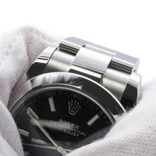 将图像加载到图库查看器中，ROLEX Datejust 41 W41mm Stainless Steel Black Dial126300
