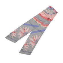Load image into Gallery viewer, HERMES Maxi Twilly Peacock Feather Gray/Pink Silk100%
