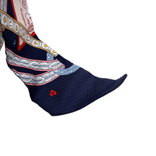 将图像加载到图库查看器中，HERMES Twilly Bijoux・Pique Queen of Hearts Dame de Coeur Black/Rouge/Orange Silk100% Bijoux
