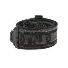 将图像加载到图库查看器中，FENDI Strap You Black/Gray8AV444 Leather Canvas
