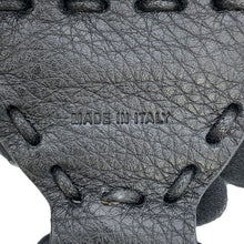 将图像加载到图库查看器中，FENDI Strap You Black/Gray8AV444 Leather Canvas
