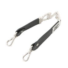Load image into Gallery viewer, FENDI FENDI logo strap for short handbags. Black8AV483 Leather
