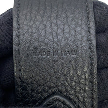 Load image into Gallery viewer, FENDI FENDI logo strap for short handbags. Black8AV483 Leather
