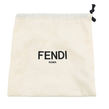Load image into Gallery viewer, FENDI FENDI logo strap for short handbags. Black8AV483 Leather
