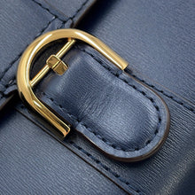 Load image into Gallery viewer, Delvaux Brillon Compact Wallet Tri-Fold night skyAB0493AAM0AZBDO Opera Calf Leather
