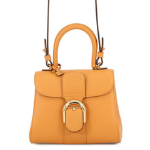 Load image into Gallery viewer, Delvaux Brillant 2WAY Handbag HoneyAA0406AAU0AZCDO Rodeo Calf Leather Size Mini
